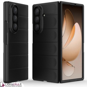 Magic Shield plastikinis dėklas- juodas (Samsung Galaxy Z Fold 7)